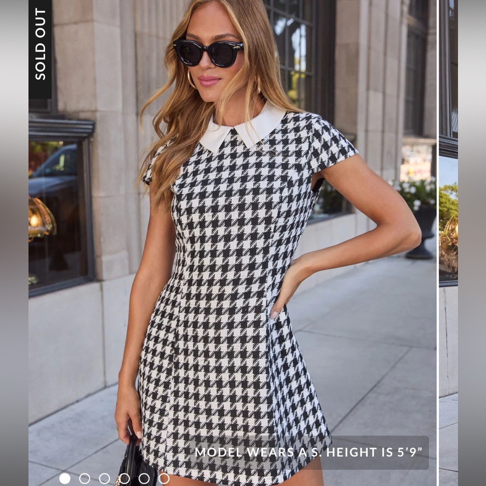 Vici Santori Tweed Dress